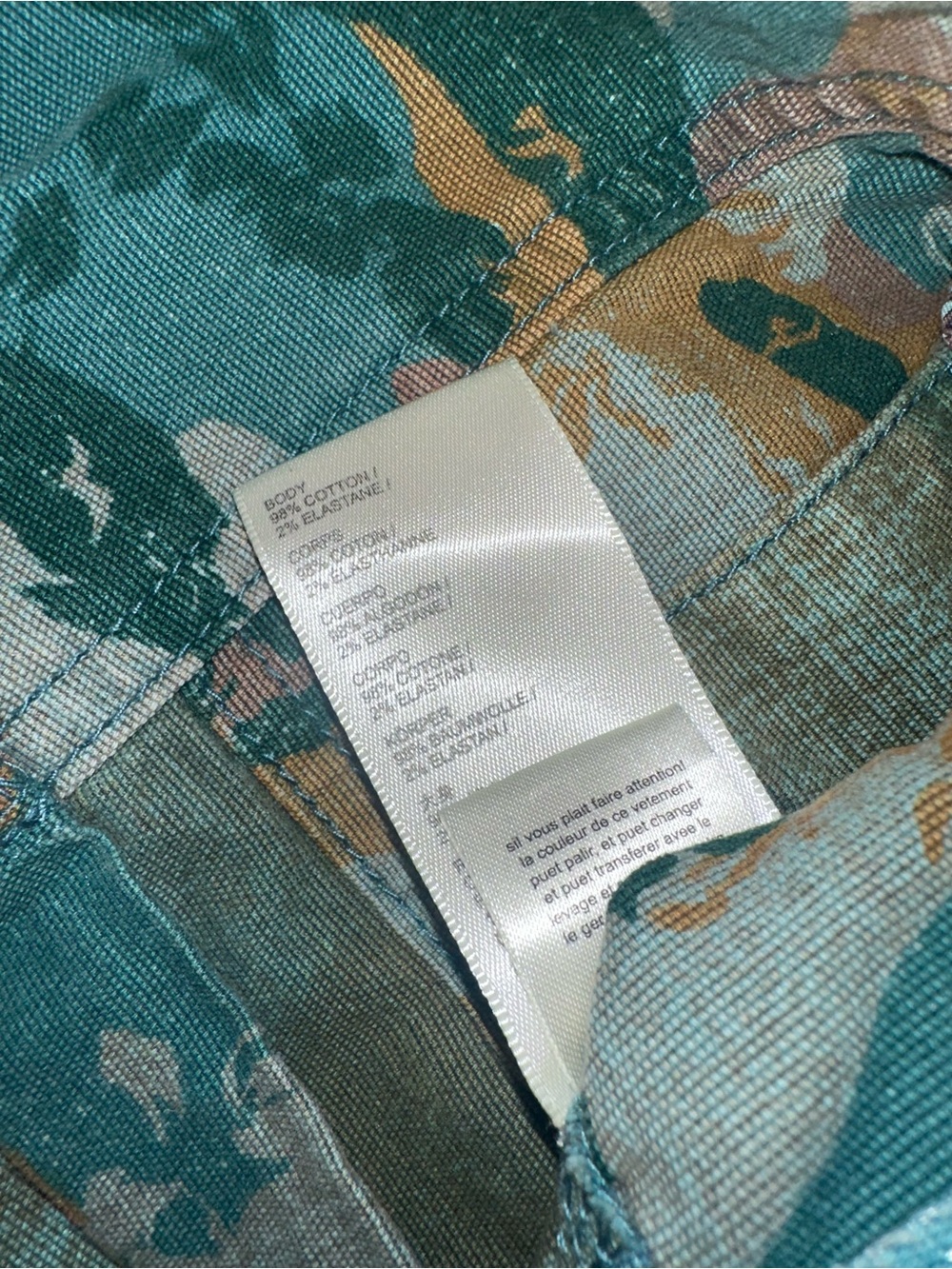 Anthropologie PILCRO Wanderer Camo Distressed shorts - Picture 9 of 9